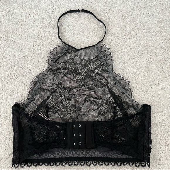 VS Very Sexy Lace High Neck Bra - Picture 6 of 15